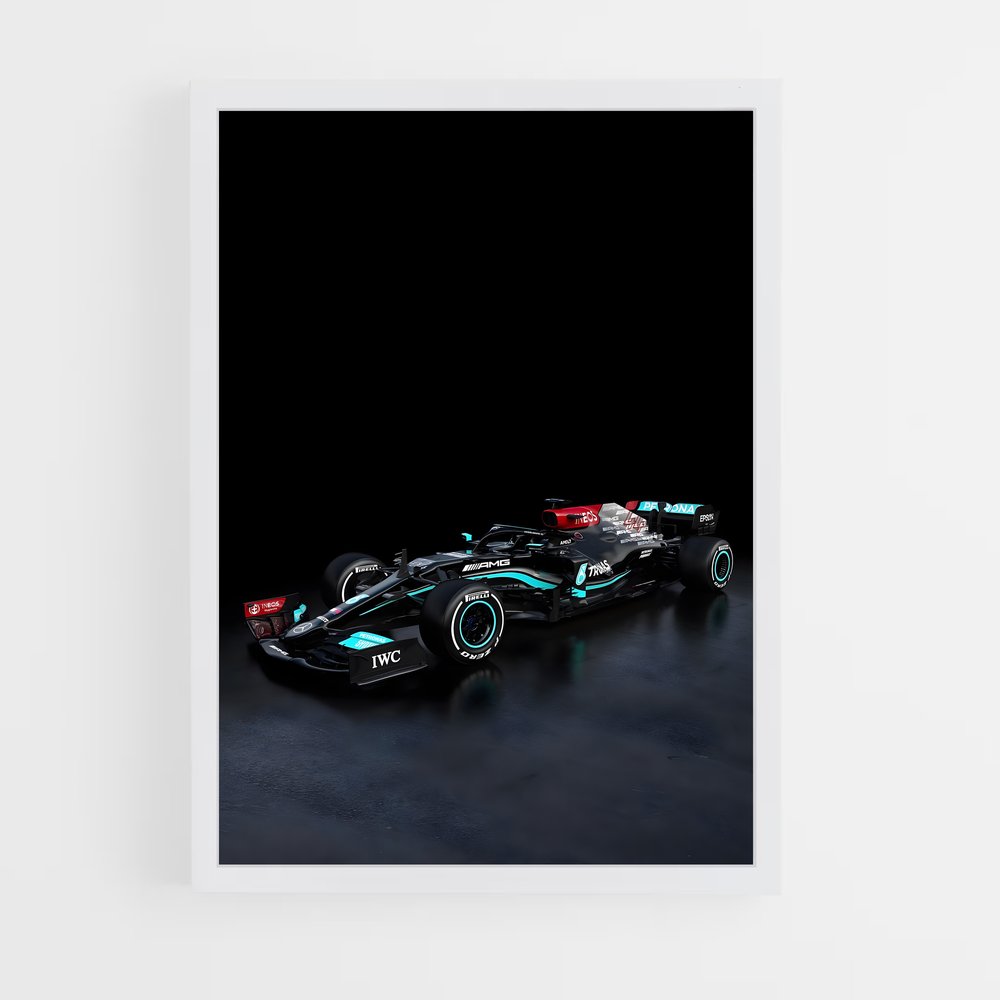 Poster Mercedes W12 Racing Dream – affiche Voitures de Formule 1 (vue 3)